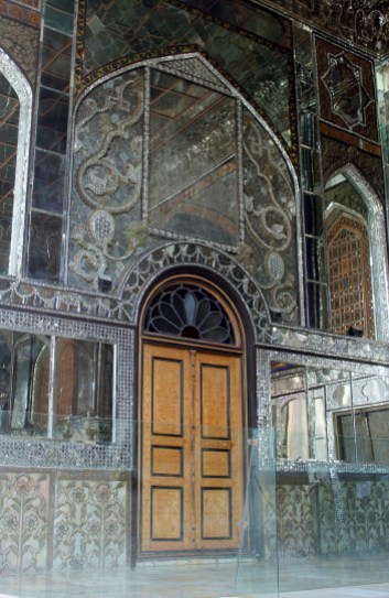 Golestan mirrored room entrance